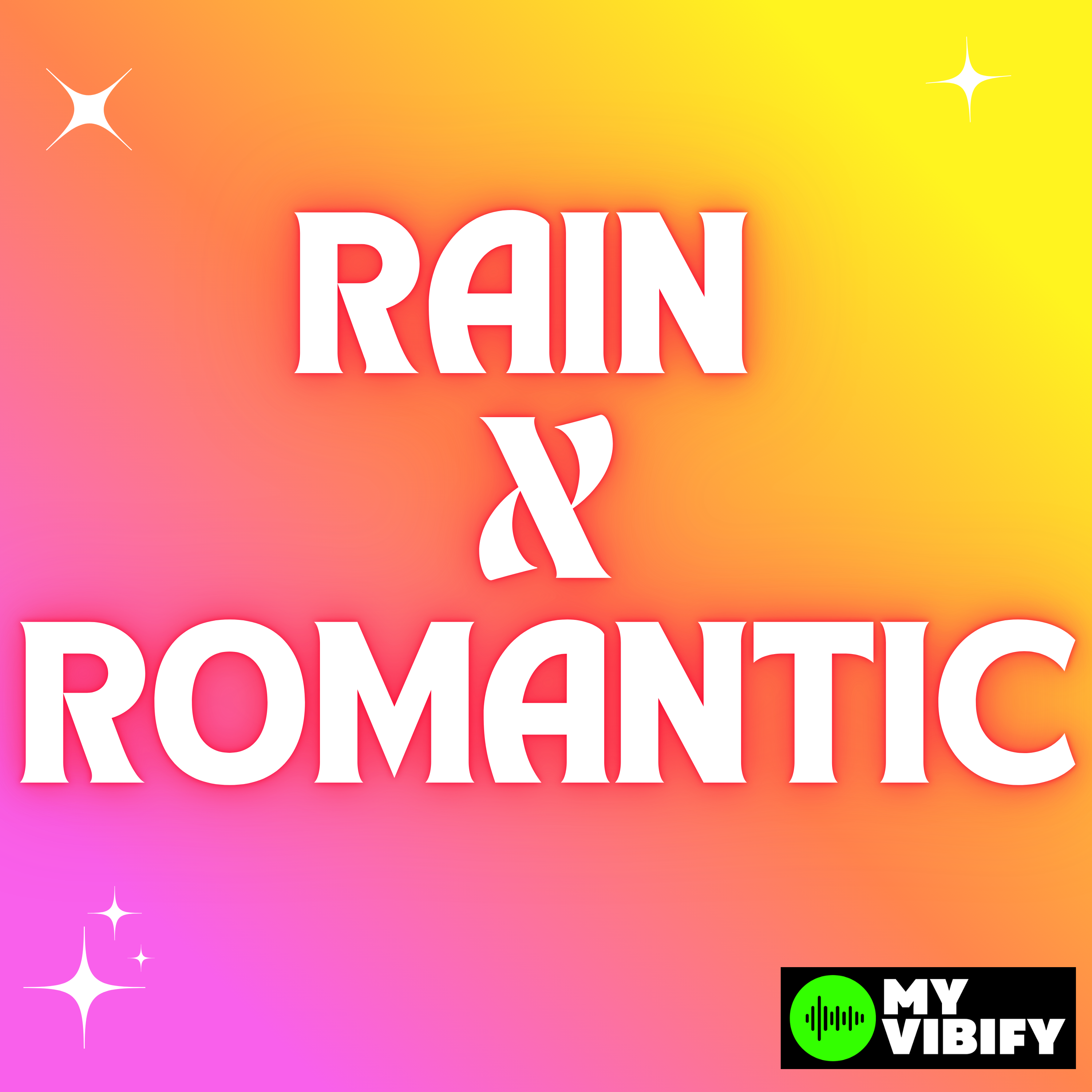 Classic rock playlist cover with vintage vinyl records and retro aesthetic