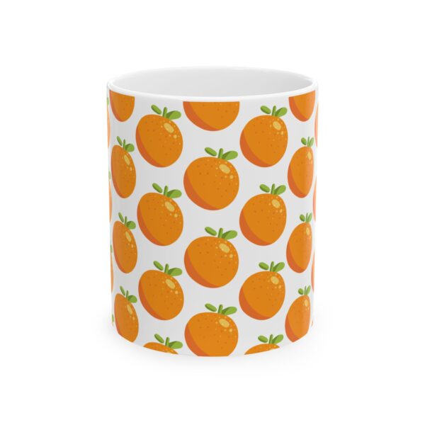 Mandarine Ceramic Mug, (11oz, 15oz) - Image 2