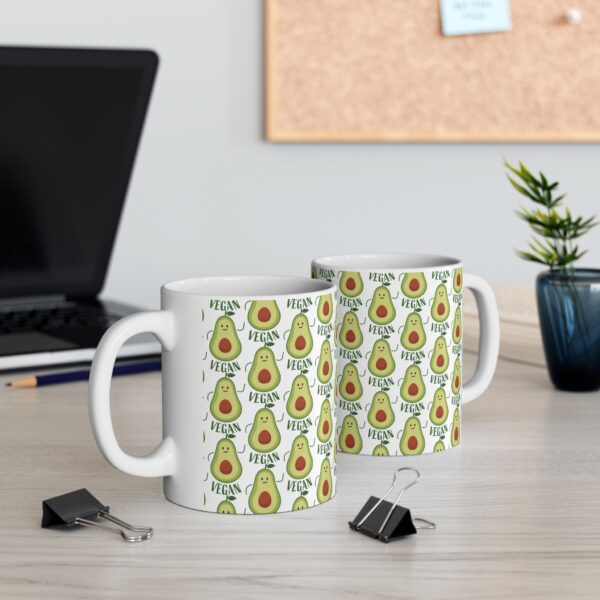 vegan lover Ceramic Mug, (11oz, 15oz) - Image 7