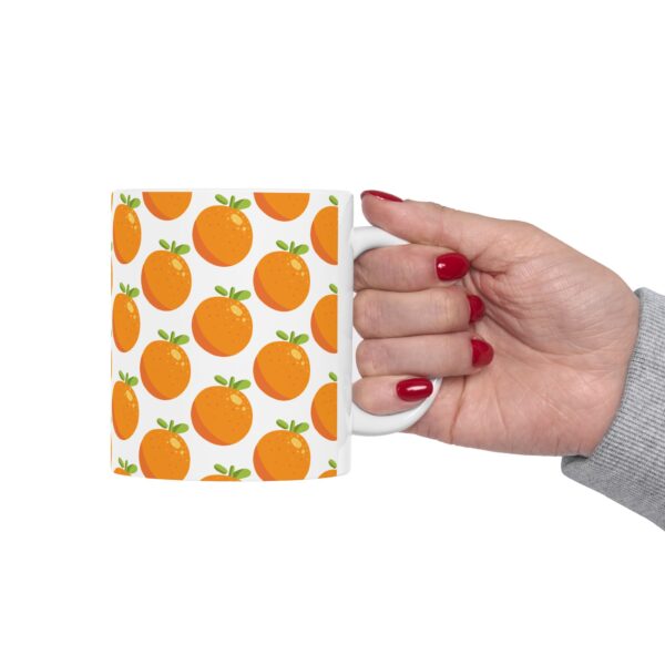 Mandarine Ceramic Mug, (11oz, 15oz) - Image 13