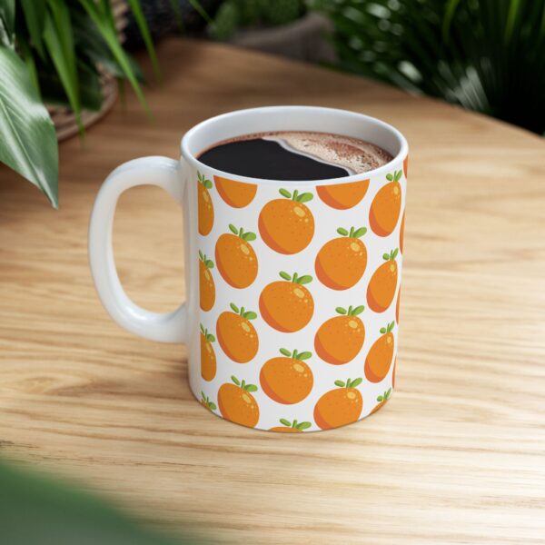 Mandarine Ceramic Mug, (11oz, 15oz) - Image 9