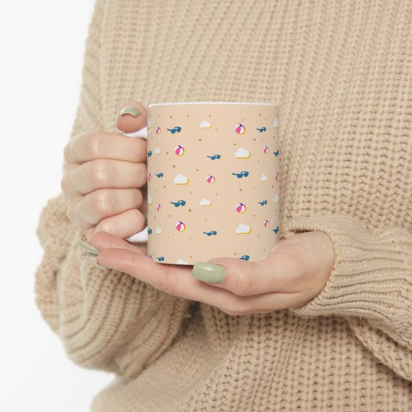 beach theme Ceramic Mug, (11oz, 15oz) - Image 11