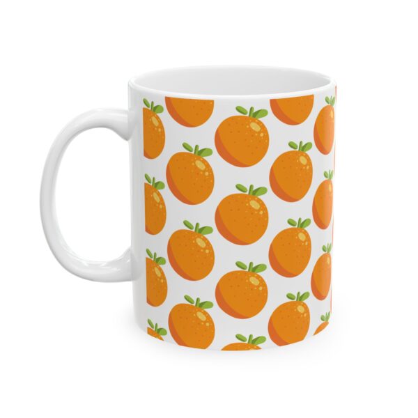 Mandarine Ceramic Mug, (11oz, 15oz) - Image 4