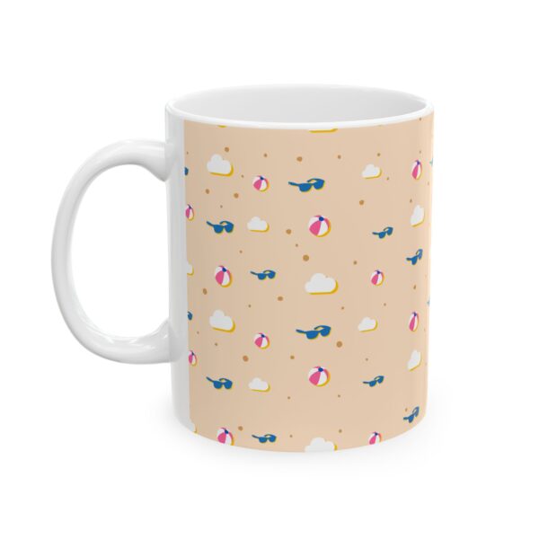 beach theme Ceramic Mug, (11oz, 15oz) - Image 4