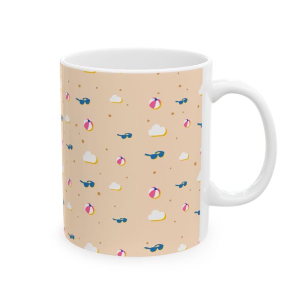 beach theme Ceramic Mug, (11oz, 15oz) - Image 5